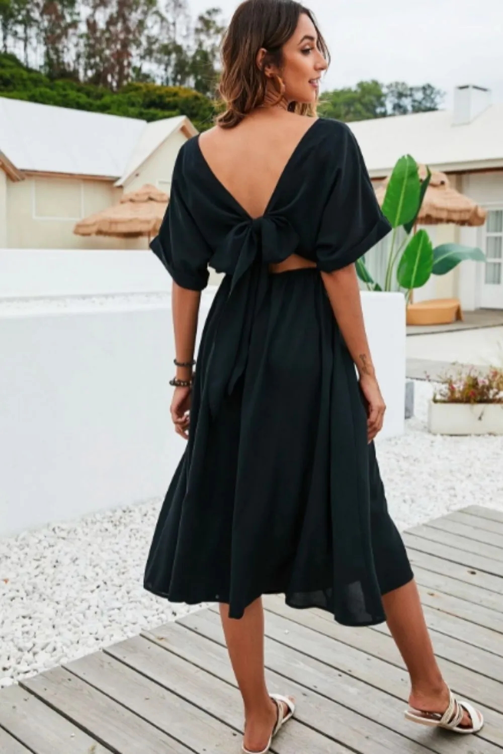 A-line Bow Dress