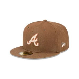 Atlanta Braves MLB Antique Plaid 59FIFTY Cerrada