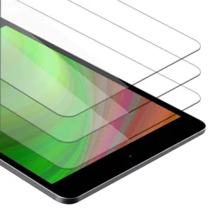 Cadorabo 3x Panzer Folie kompatibel mit Apple iPad MINI / MINI 2 / MINI 3 3er Pack Gehärtetes (Tempered) Display-Schutzglas in 9H Härte mit 3D Touch Kompatibilität