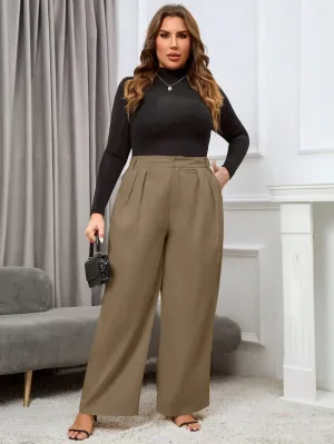 Calça Social Feminina Plus Size - Italia