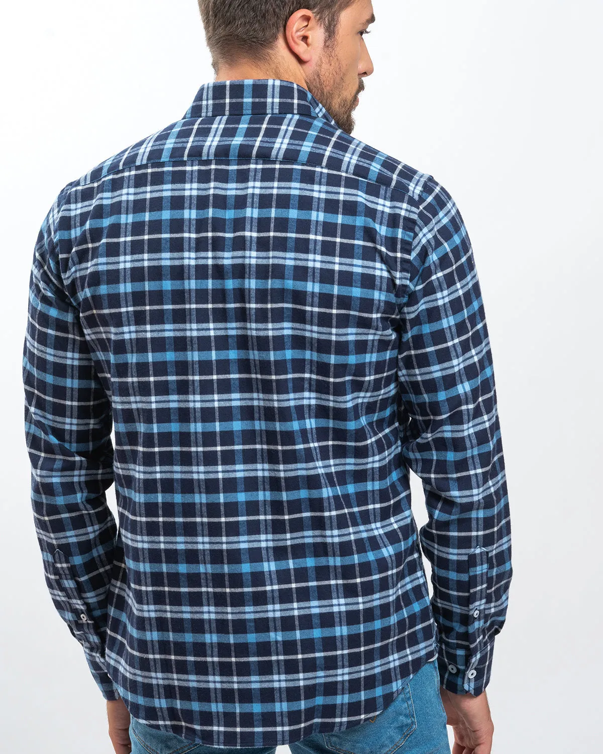 Camisa Cottage Marino