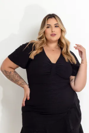 Cropped Plus Size Laise