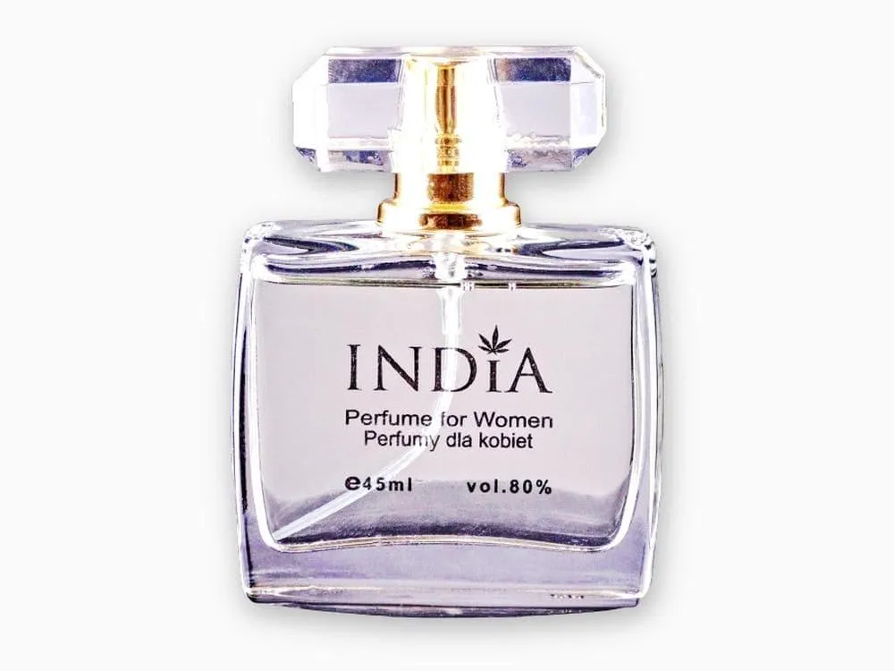 INDIA COSMETICS Perfumes with a hint of hemp, women's line