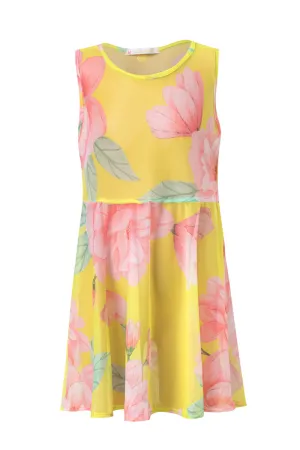 Lemon Garde Maya Mini Dress