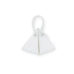 LIA Iconic White Leather Mini Bag